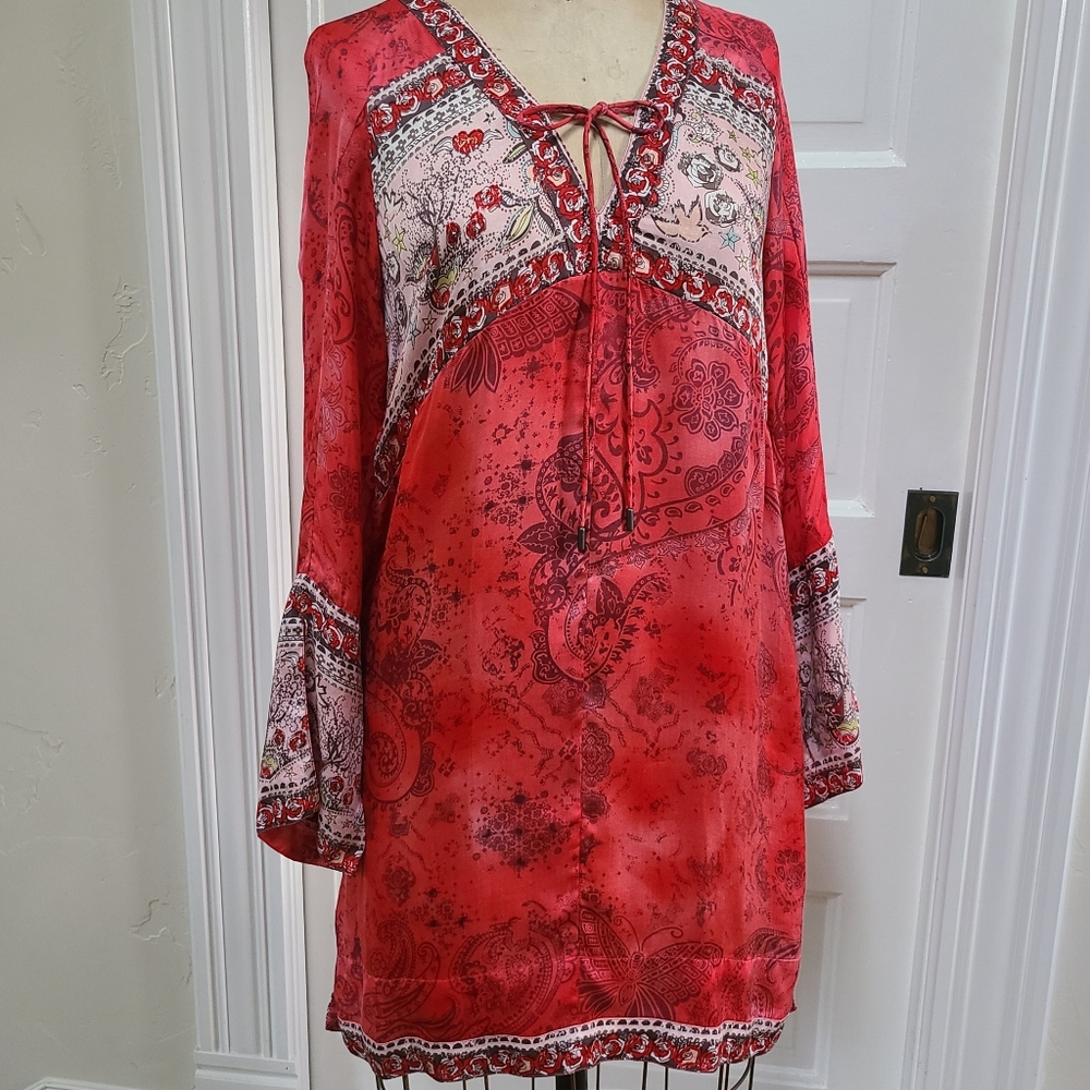 Odd Molly Red Butterfly Dress